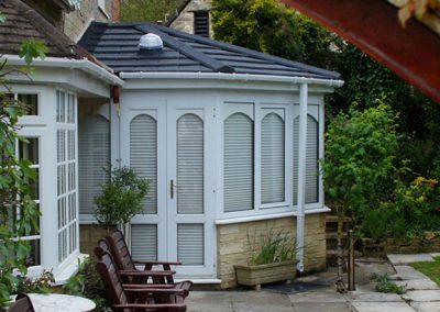 Side View of New Conservatory Roof
