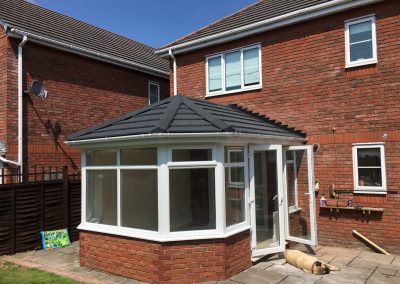 Side View of Victorian Conservatory